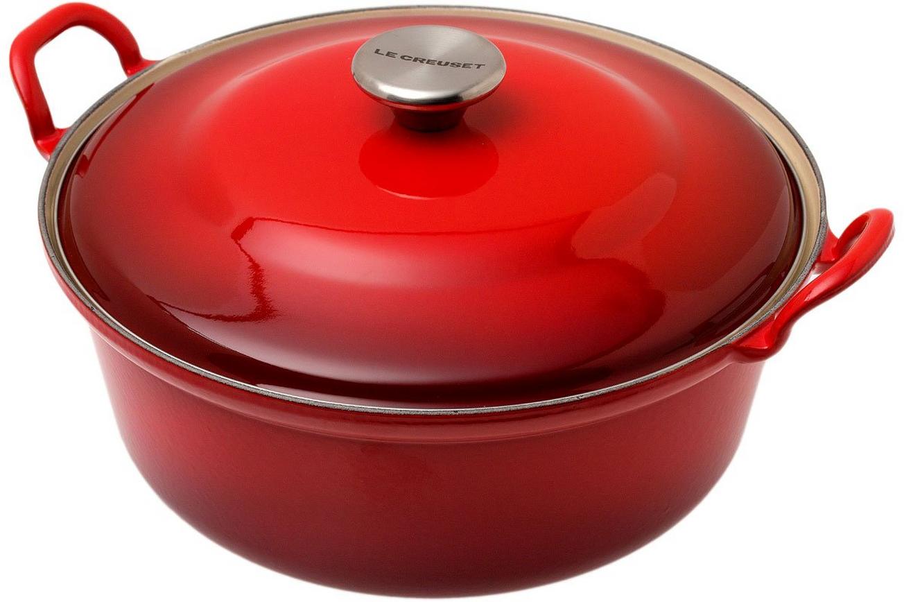 Le Creuset faitout / braadpan 28 cm, 4,9L rood