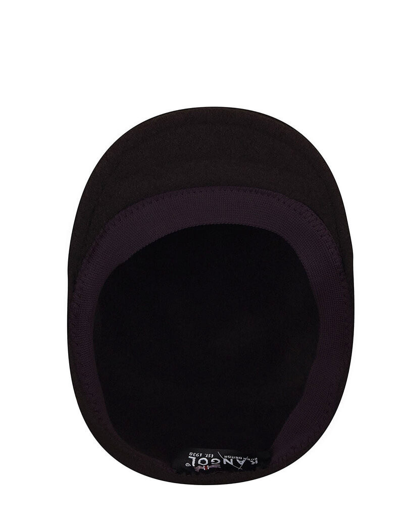 KANGOL BÉRET LAINE MARRON EXPRESSO