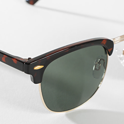 Lunettes De Soleil Cryder Doré Marron