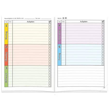 Roth Hausaufgabenheft Kompass 3. Klasse, A5