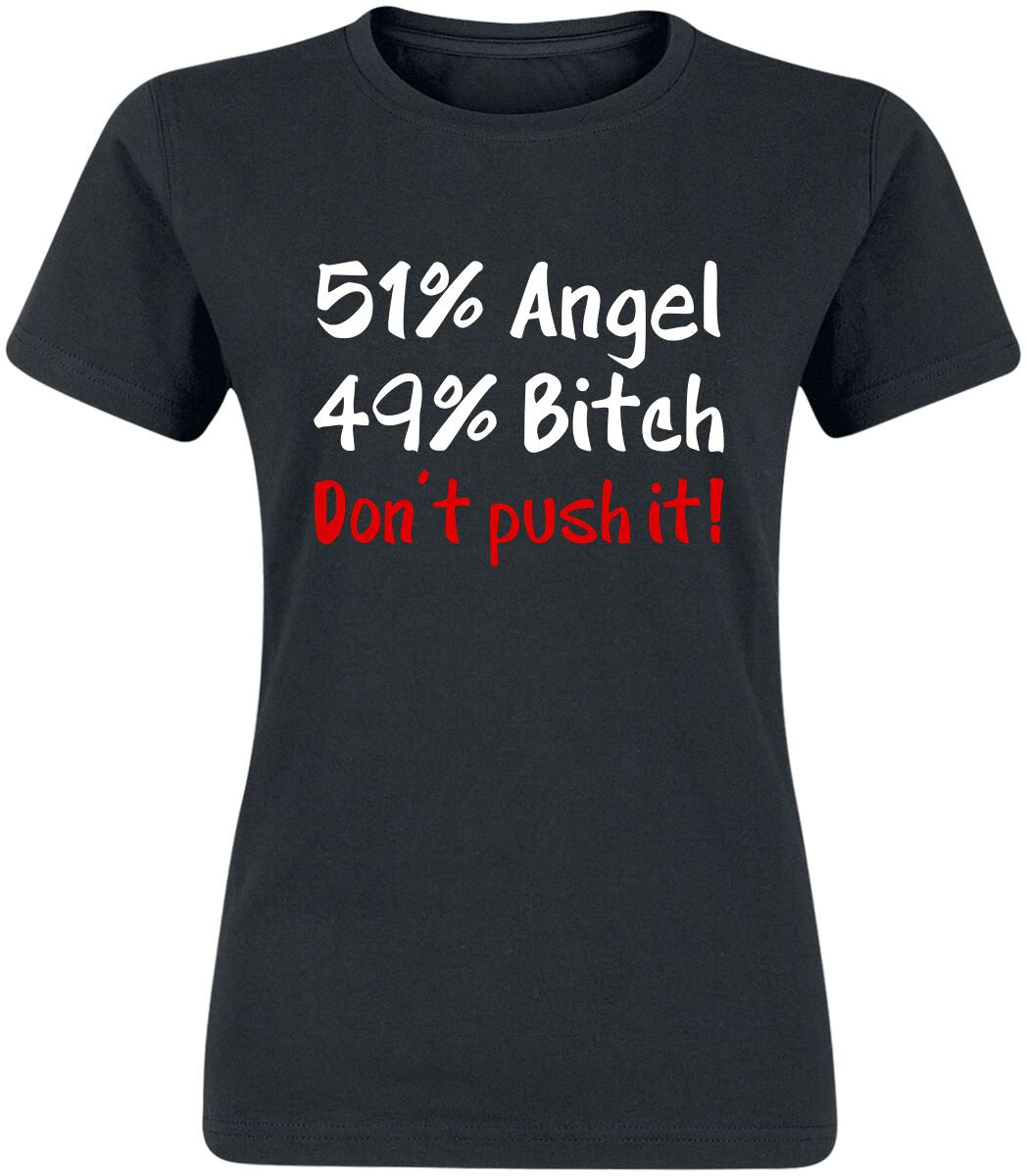 Angel Bitch | Slogans T-Shirt Manches courtes