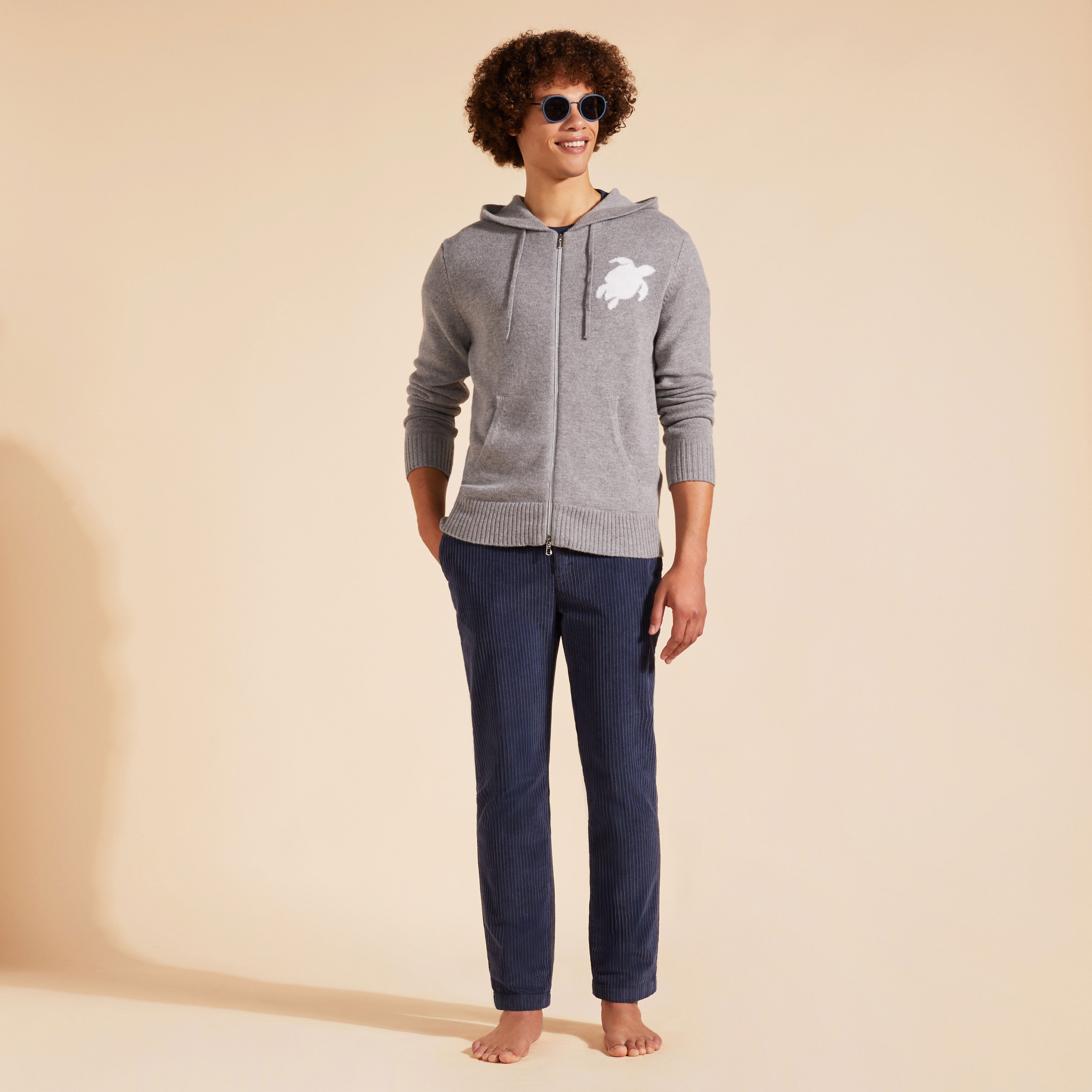 Jogging Vintage en Velours Côtelé Homme