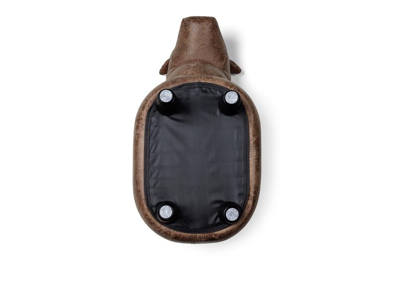 zoosy Kinderhocker Pferd Sunny Braun Hocker in Pferdeform