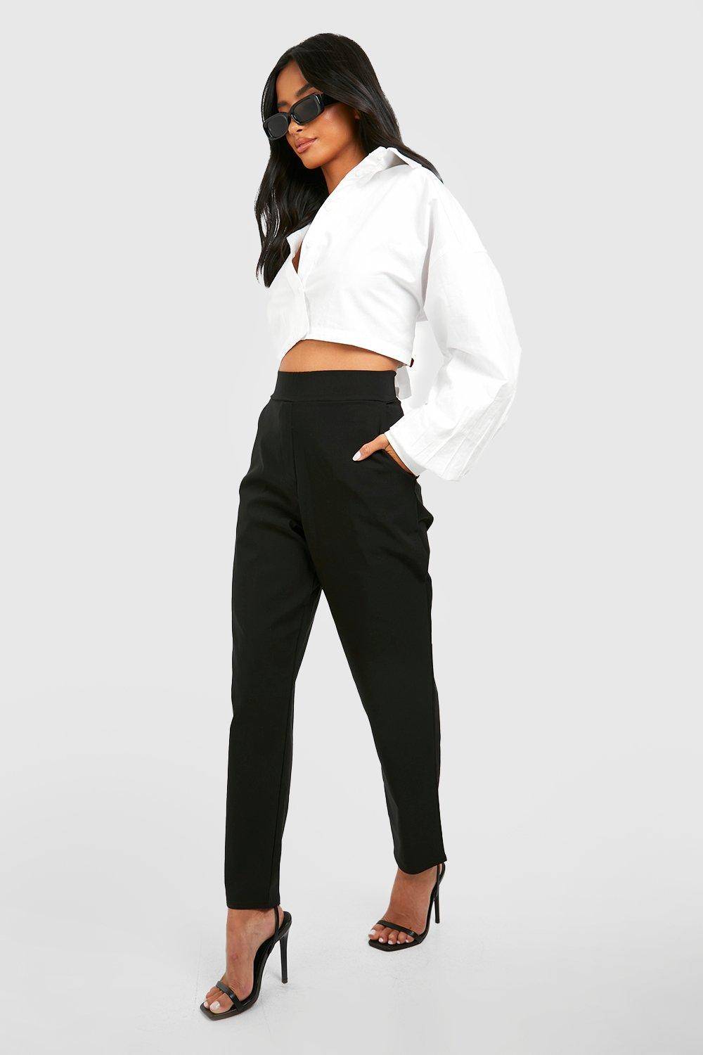boohoo Petite Pantalon Super Stretch Fuselé Tailoré