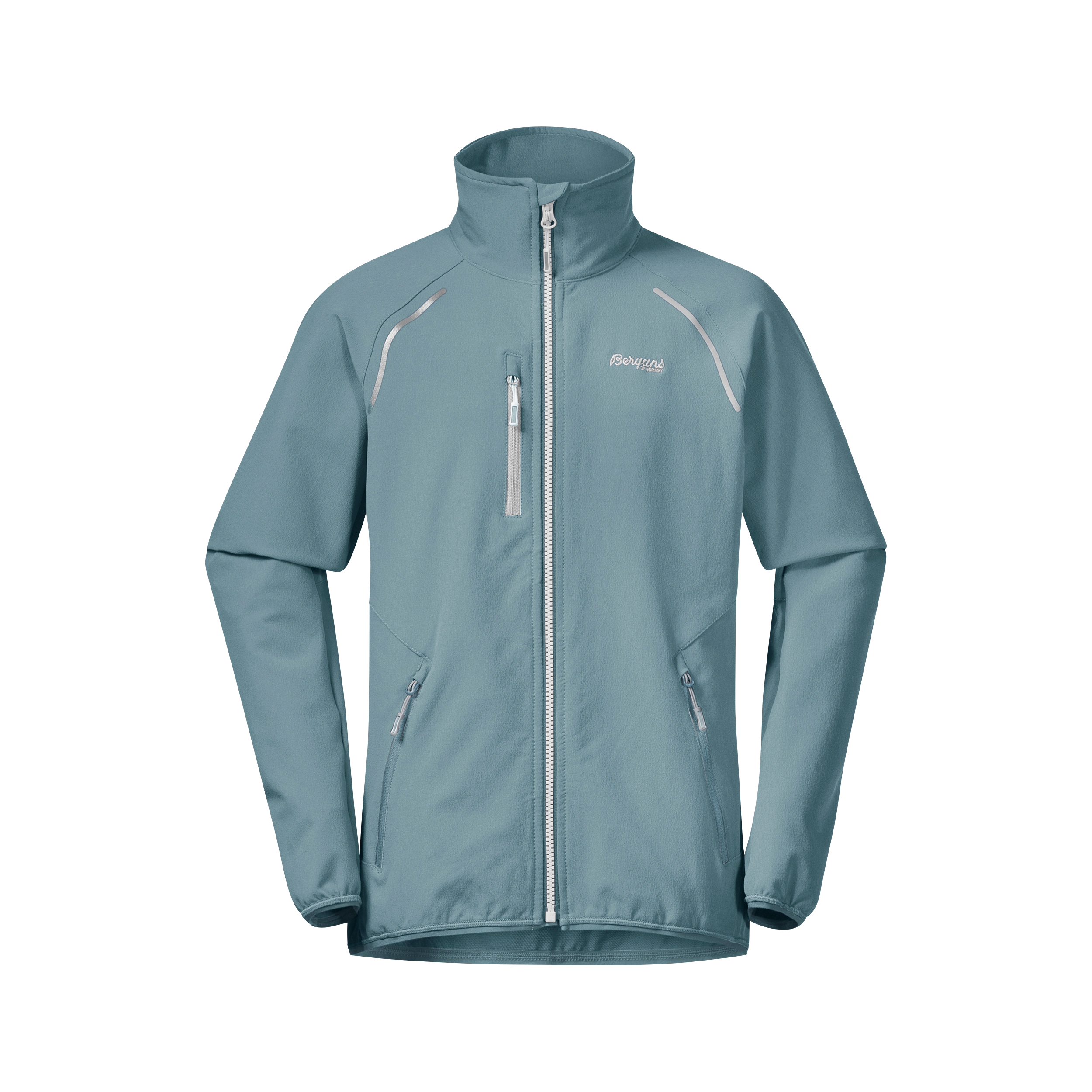 Sjoa Light Softshell Youth Jacket Smoke Blue