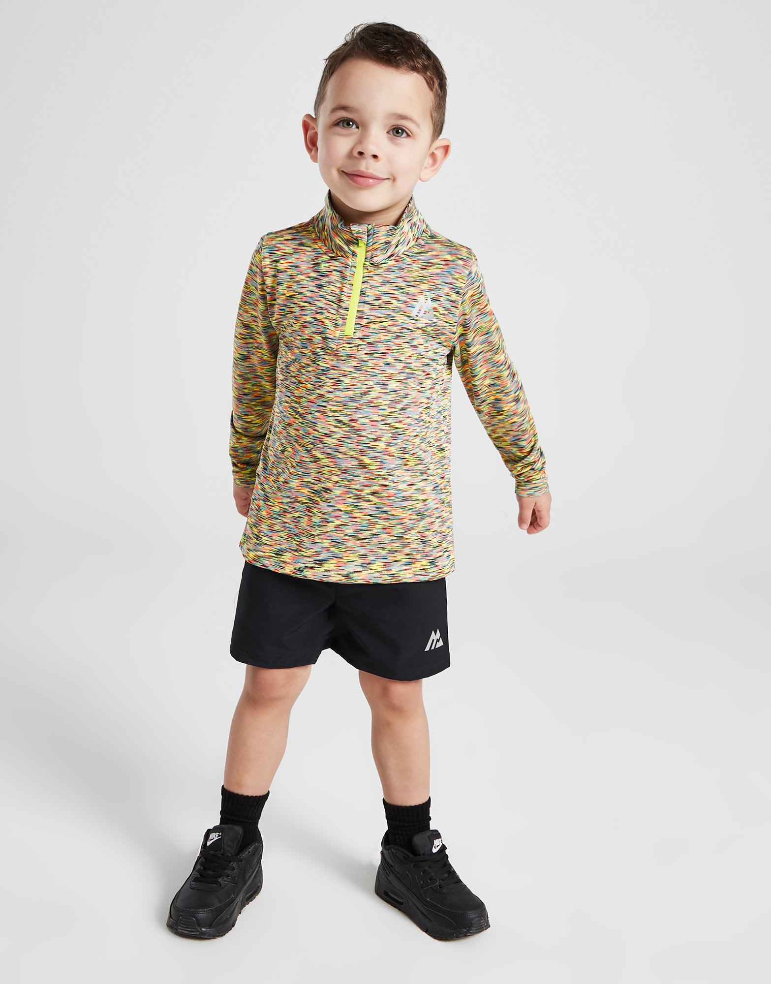 MONTIREX Ensemble Haut Zippé/Short Trail Enfant