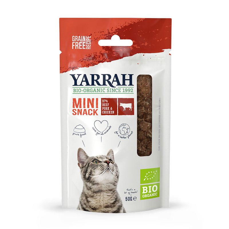 Yarrah Bio Mini Snack pour chat