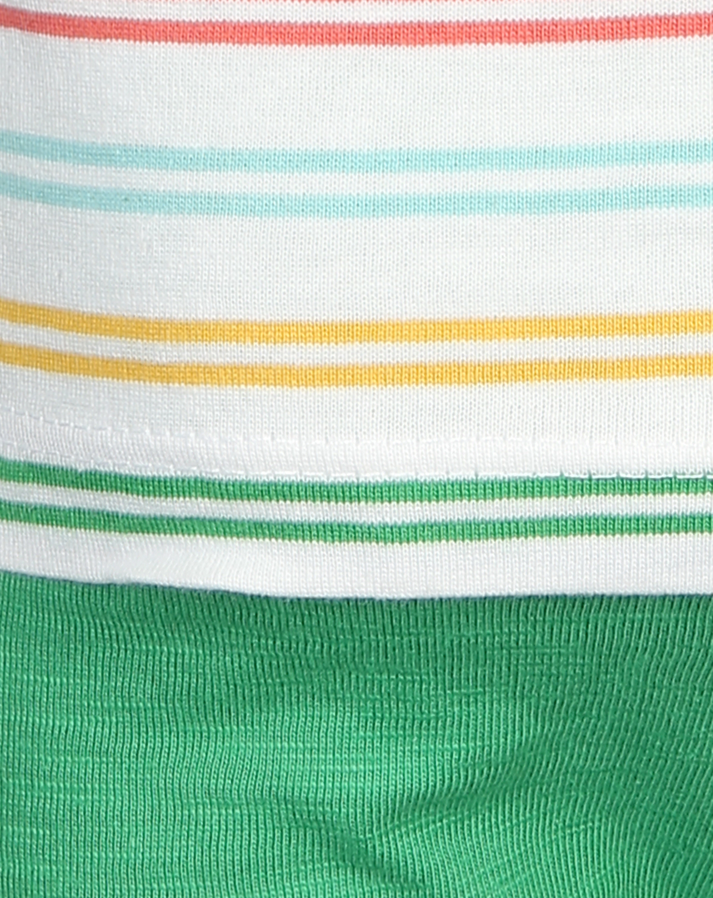 T-Shirt HAPPINESS mit Shorts in grün
