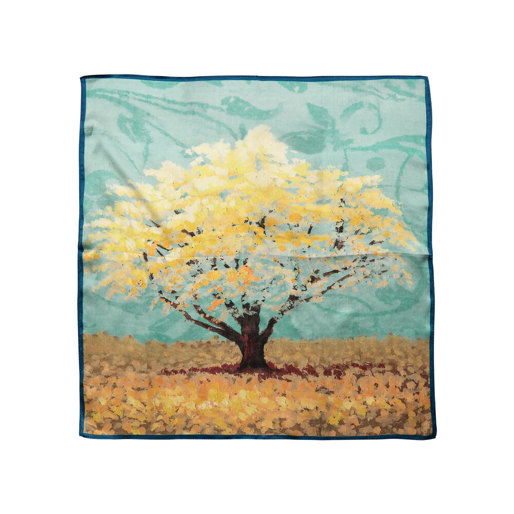 Bahne Accessories  Silke tørklæde - tree