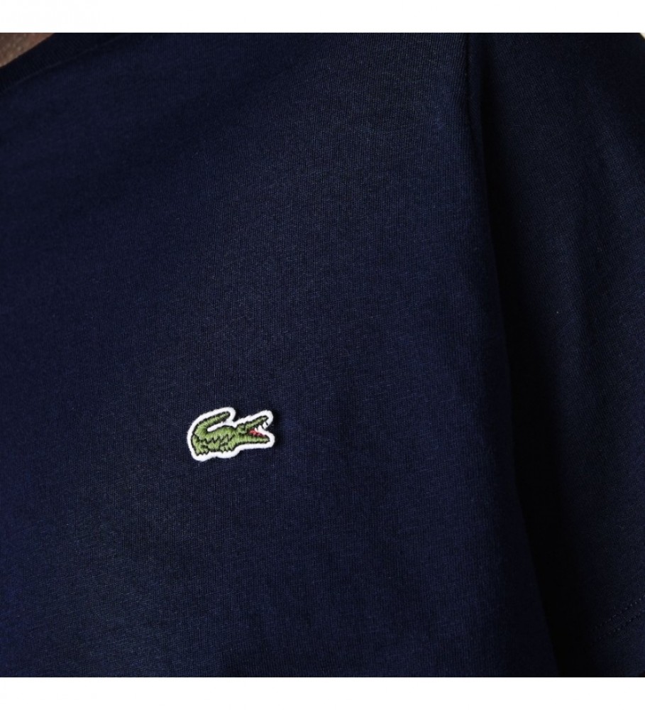 Camiseta Lacoste Classic TH2038 azul marinho