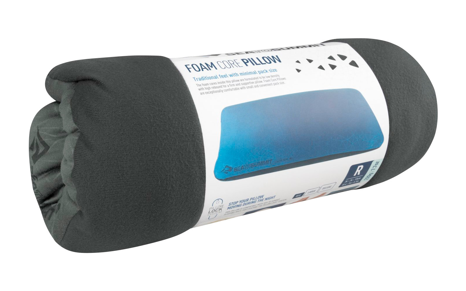 Sea to Summit FoamCore Kissen Regular, grau 34x24x13cm
