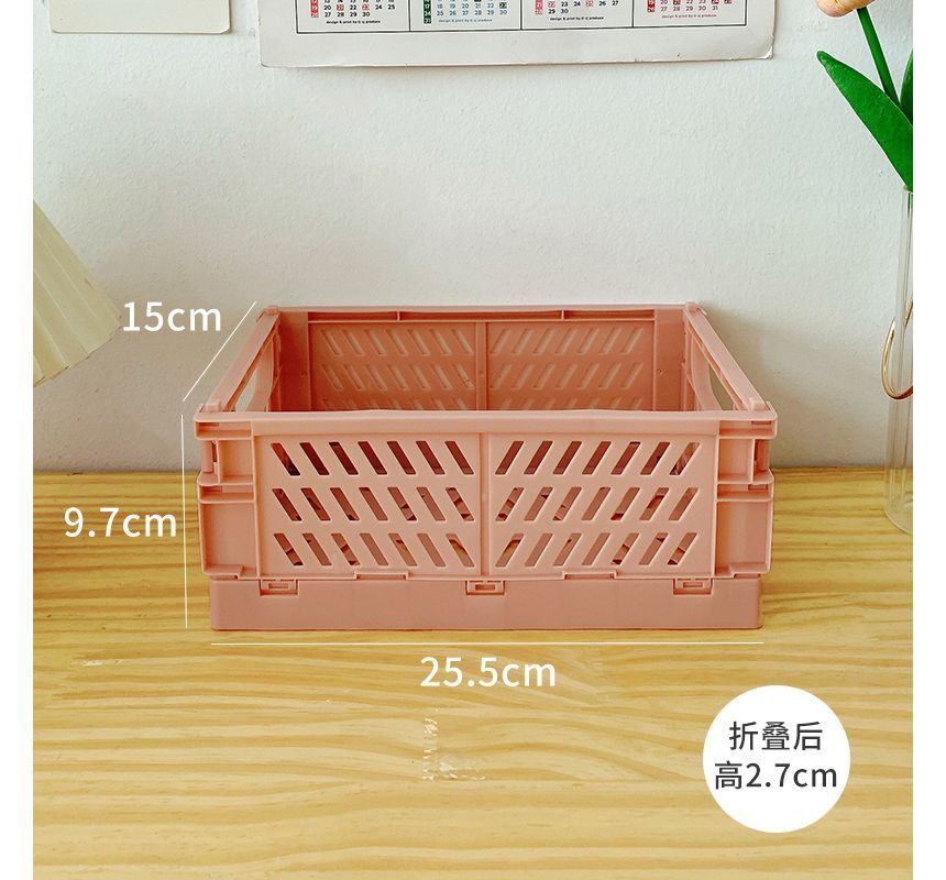 Candy Lemon - Opvouwbare plastic bureau-organizermand (verschillende designs) / Set
