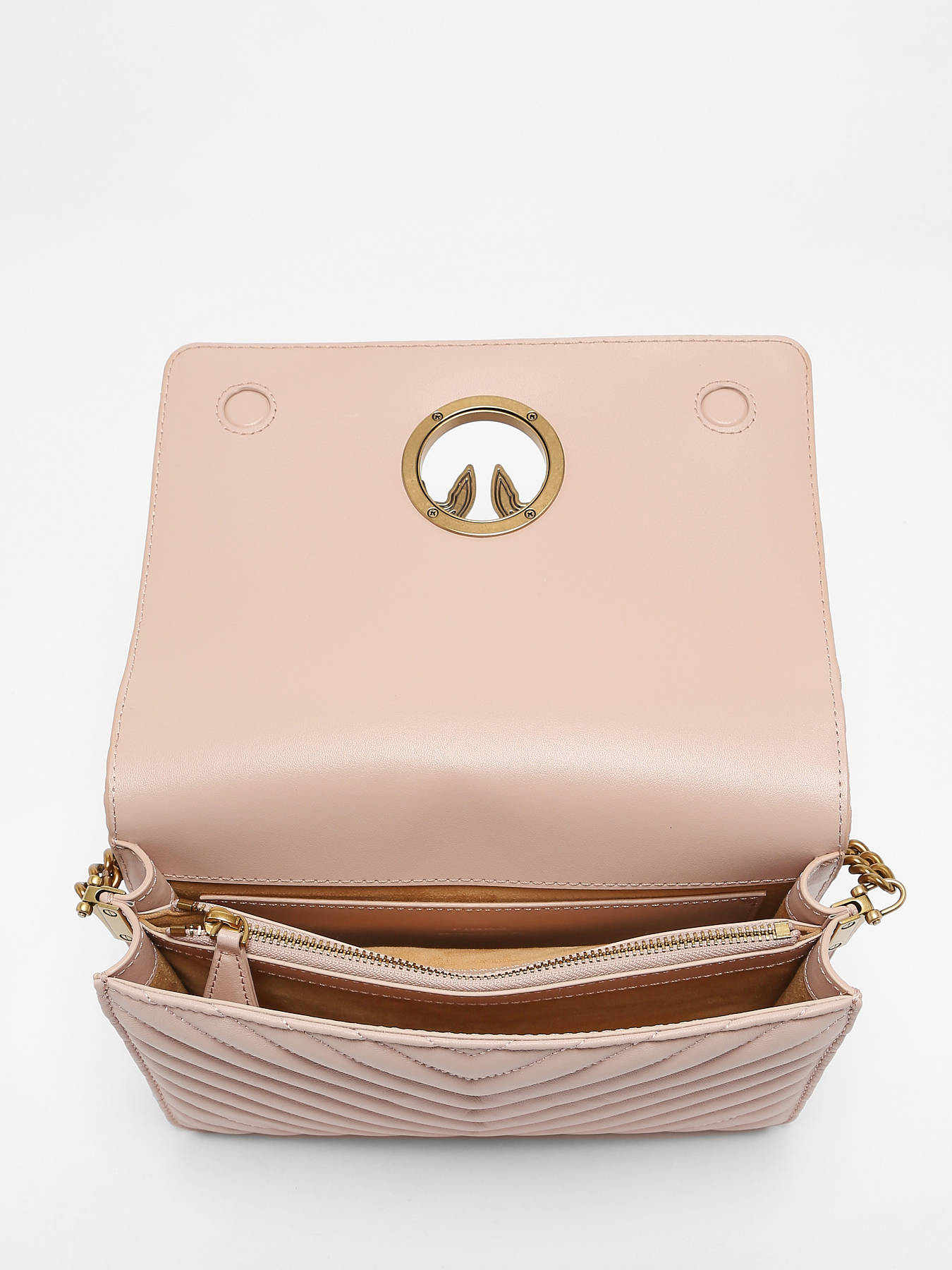 Sac bandoulire Love bag quilt cuir PINKO