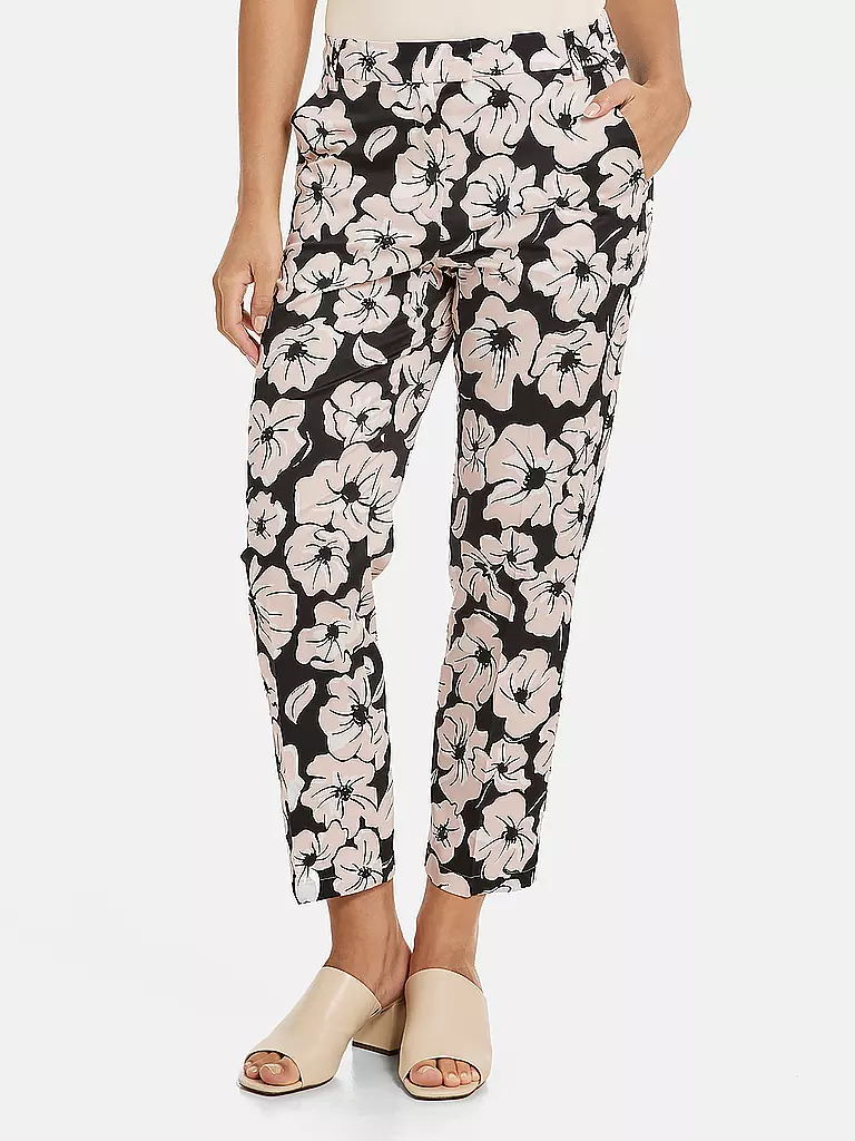 GERRY WEBER Businesshose schwarz