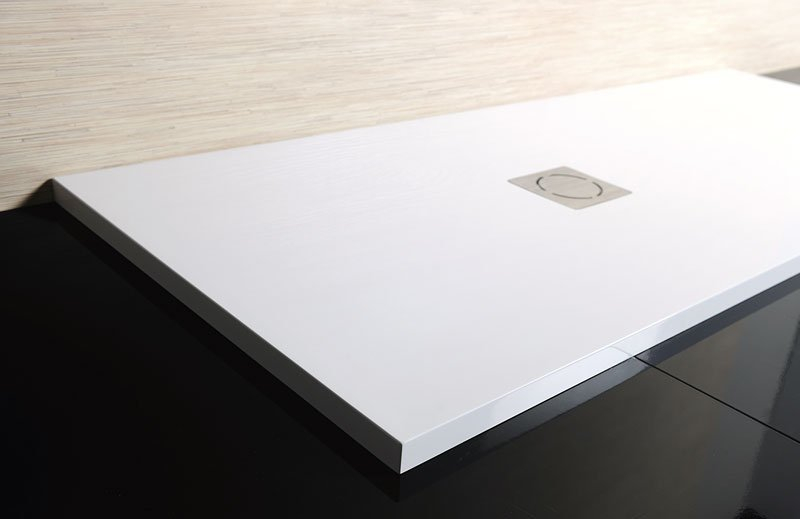 Polysan Flexia composiet douchebak 160x100cm wit snijdbaar