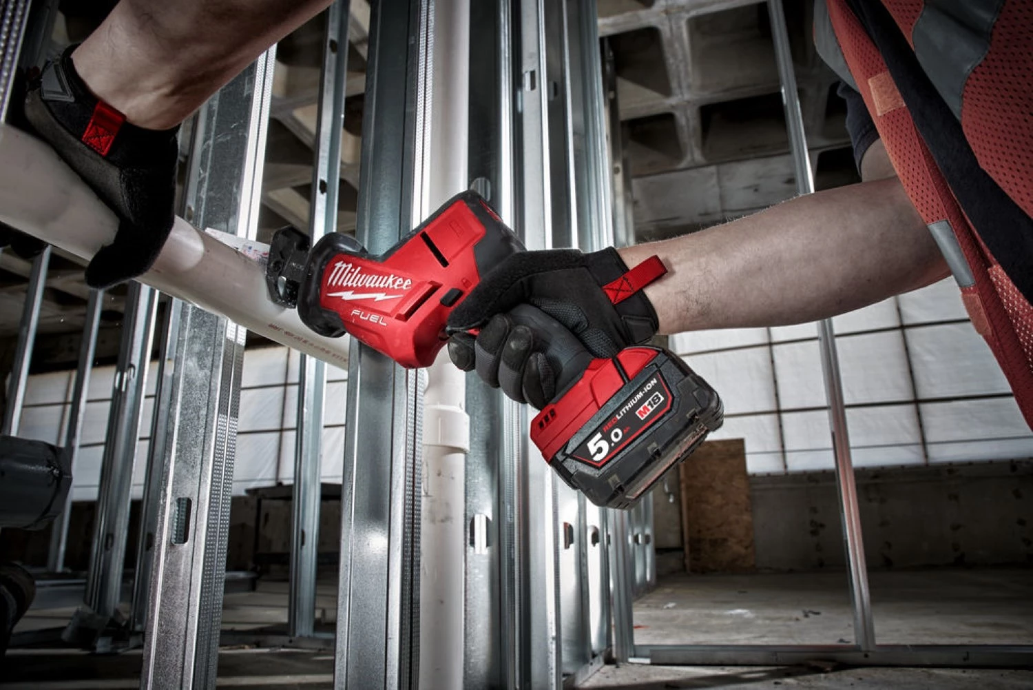 Milwaukee M18 FHZ-0X 18V Li-Ion accu Reciprozaag body in HD Box - 22mm