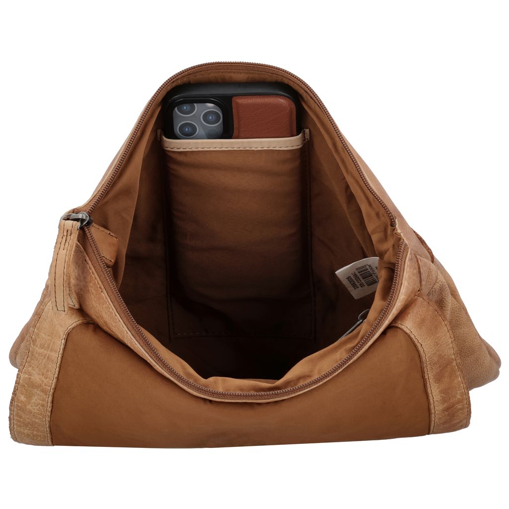 Hide & Stitches Paint Rock Schouder/ Rugtas Overslag Cognac