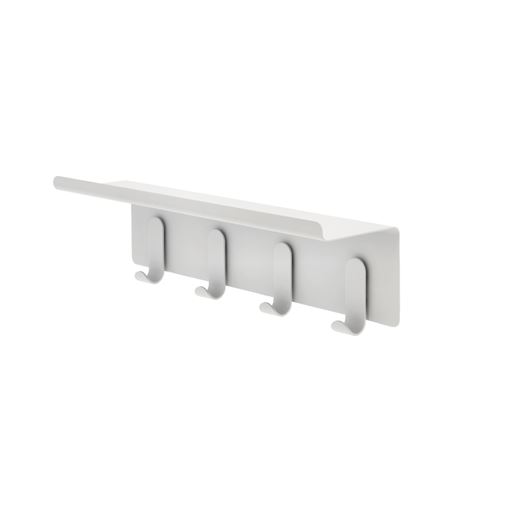 Zone A-Hallway Shelf Knagerække, Soft Grey