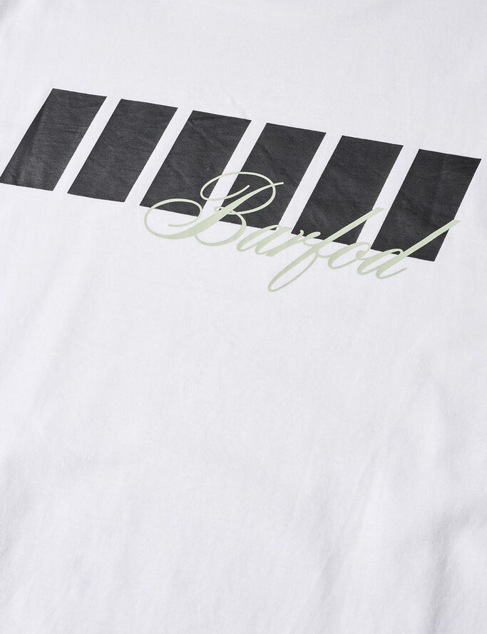Barfod Squares short sleeve t-shirt Organic Bright white