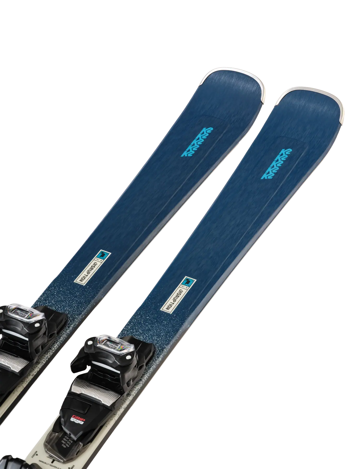 K2 Disruption 76 C Womens Ski + 10 Compact QC All Mountain Ski - Carvingski Alpinski