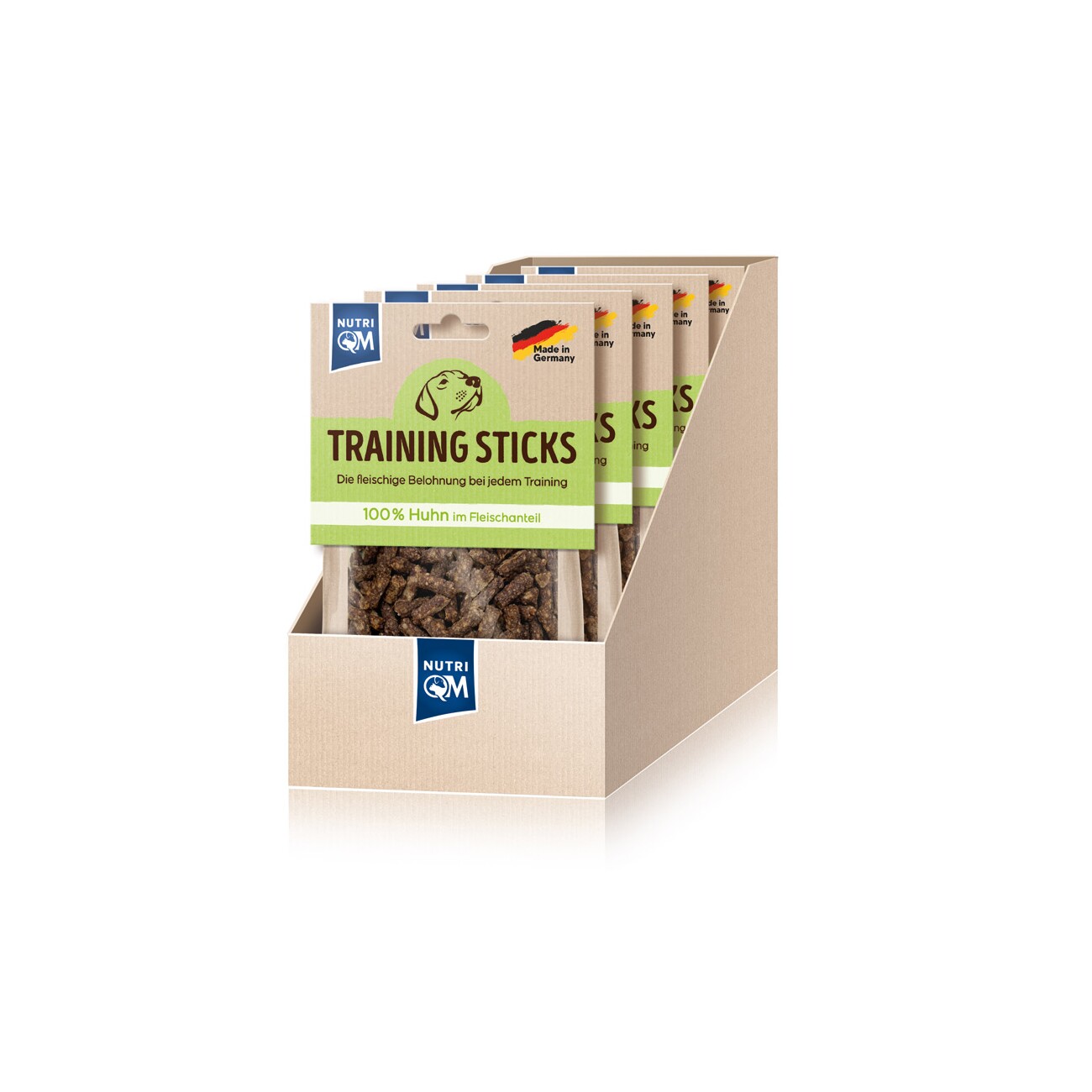 NutriQM Trainig Sticks Huhn 5x 100g