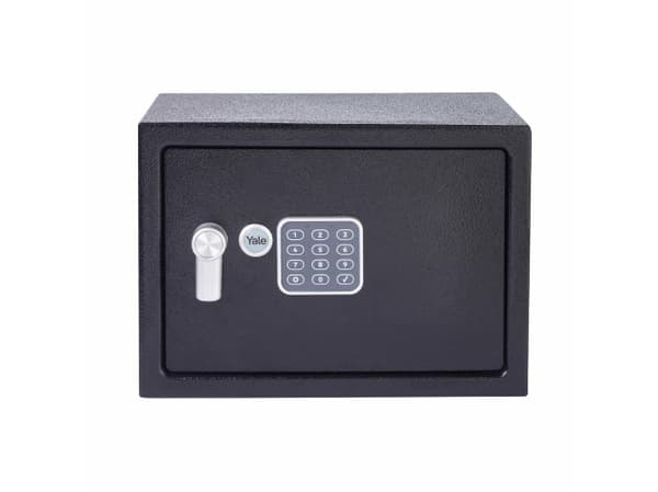 Yale YSV/250/DB2, Frittstående safe, Sort, Kombinasjonslås, 16,3 l, Stål, Gulv/vegg