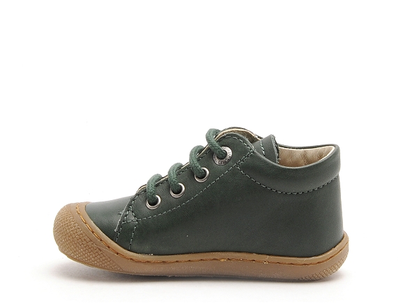 Naturino boots bottine bebe cocoon nappa spazz vert