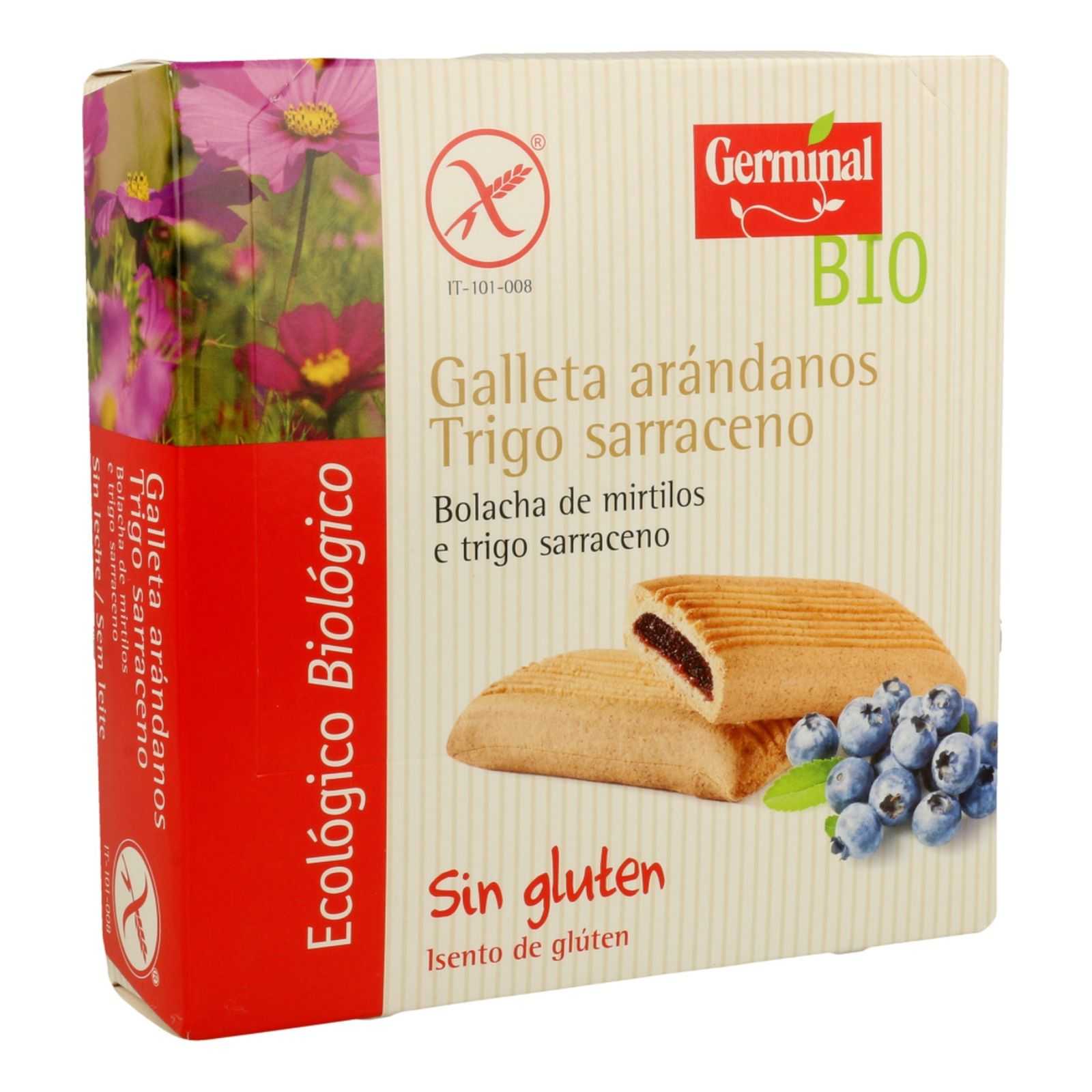 Biscoitos Germinal de Mirtilo e Trigo Sarraceno 200 gramas