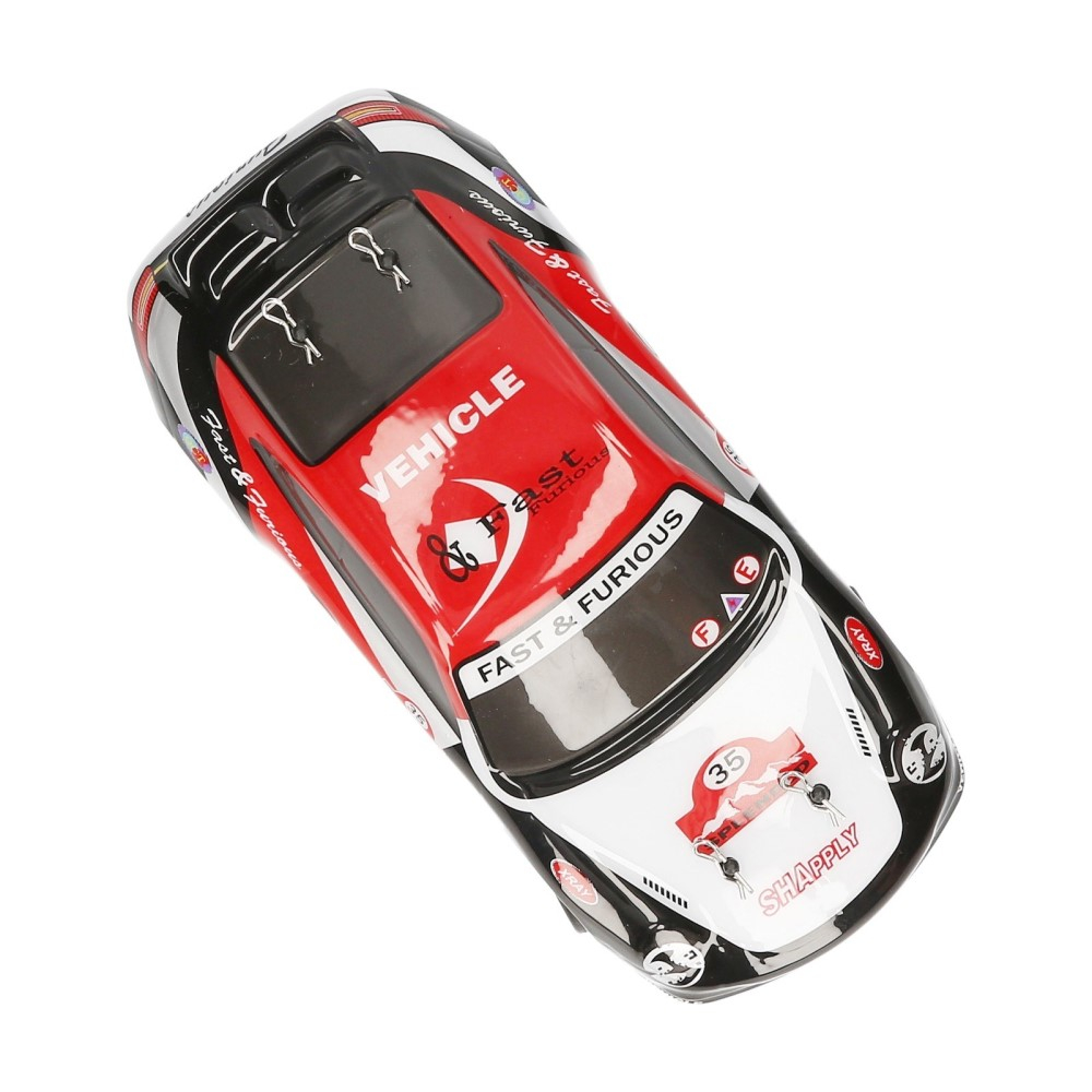 Ferngesteuertes 2.4GHz RC Spielzeug Auto 30km/h High Speed Drift Car 4WD Fahrzeug mit Fernbedienung - Rot