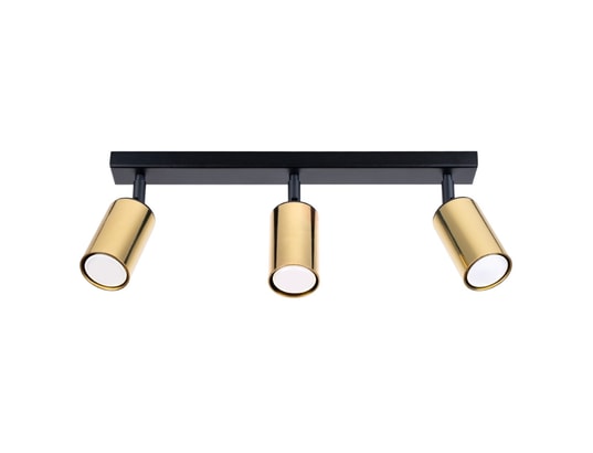 SOLLUX LIGHTING - Plafonnier winx 3 noir/cooper