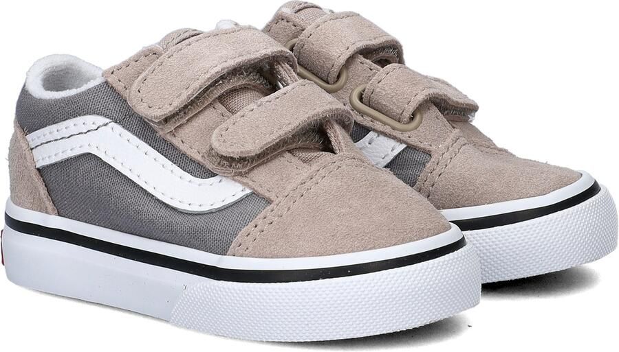 Vans Old Skool V 2-tone Sneakers grijs Textiel
