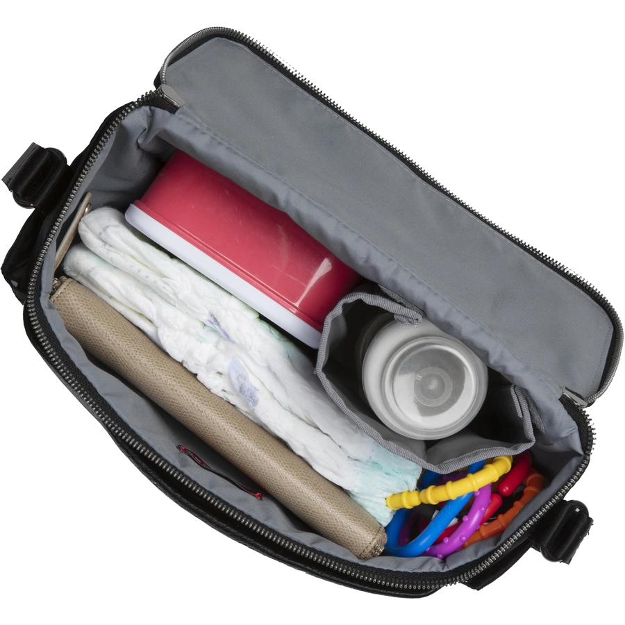 storksak Kinderwagen-Organiser Alyssa Black Gunmetal