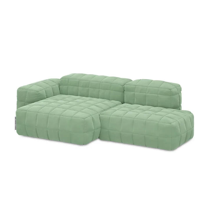 OUT Objekte unserer Tage - Henn Sofa 02, 245 x 140 cm, pistazie (Asator 0834 by Kvadrat/Raf Simons)