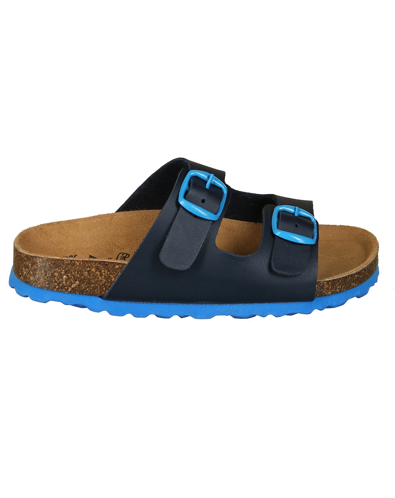 Pantoletten BIOLKids in marine/blau