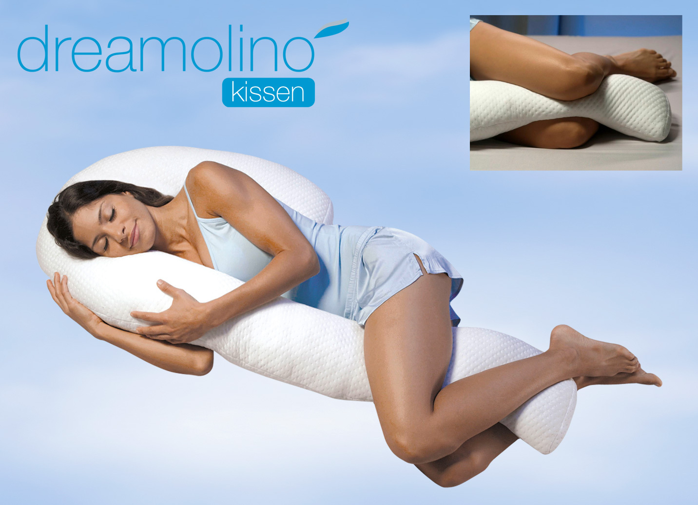 Dreamolino Swan Pillow Ganzkörperkissen