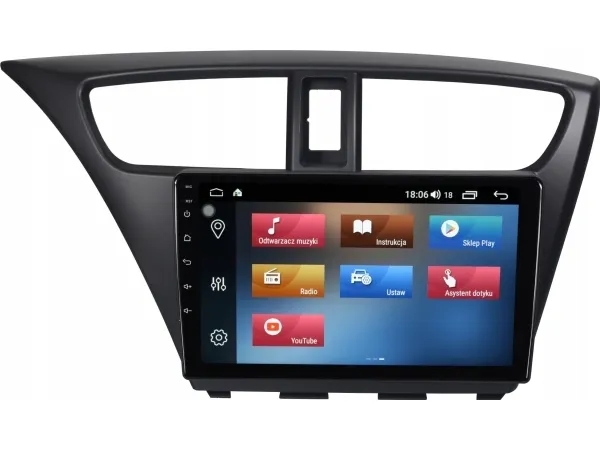 Honeywell bilradio RADIO NAVIGATION GPS HONDA CIVIC IX 2011-17 ANDROID