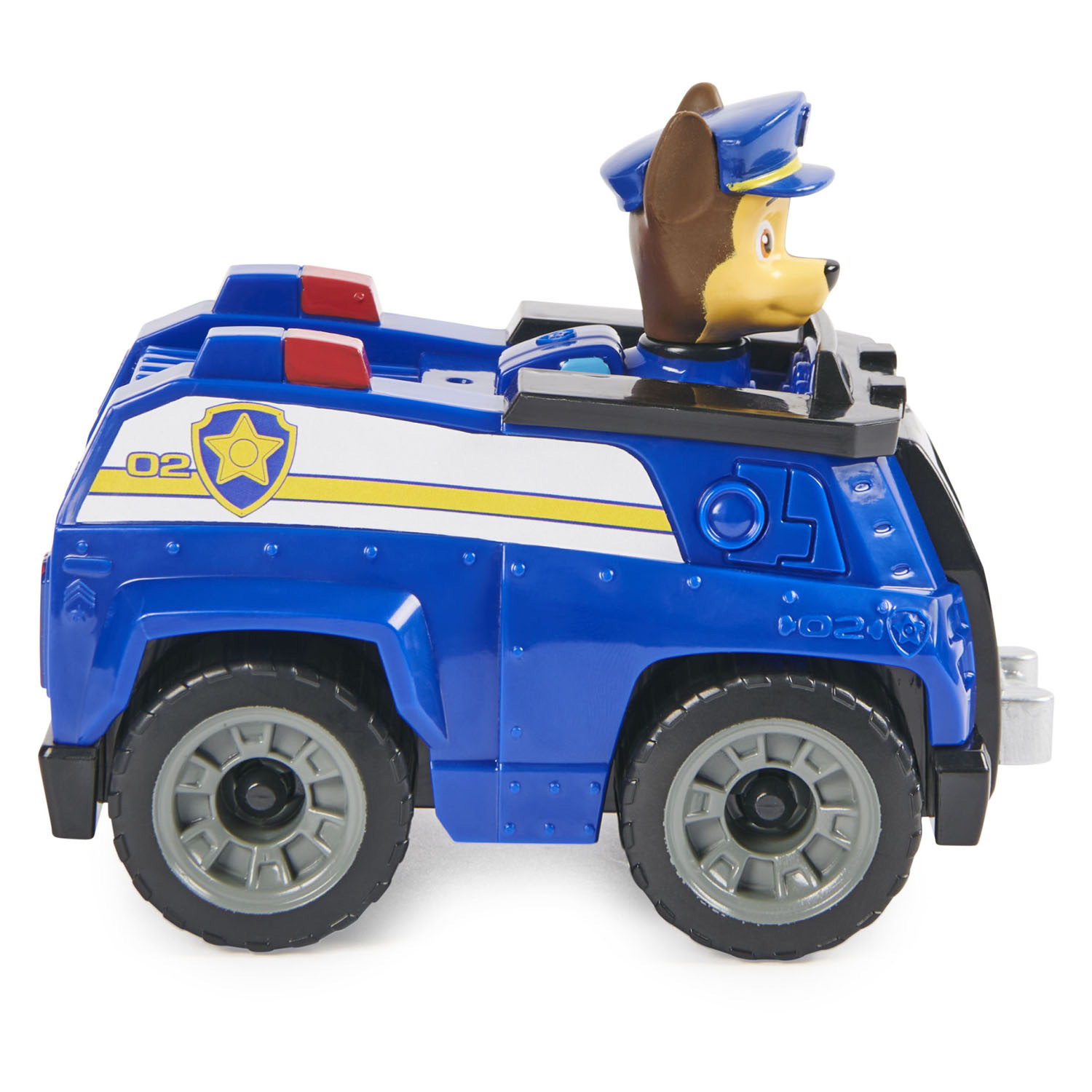PAW Patrol Voertuig met Speelfiguur - Chase's Patrol Cruiser