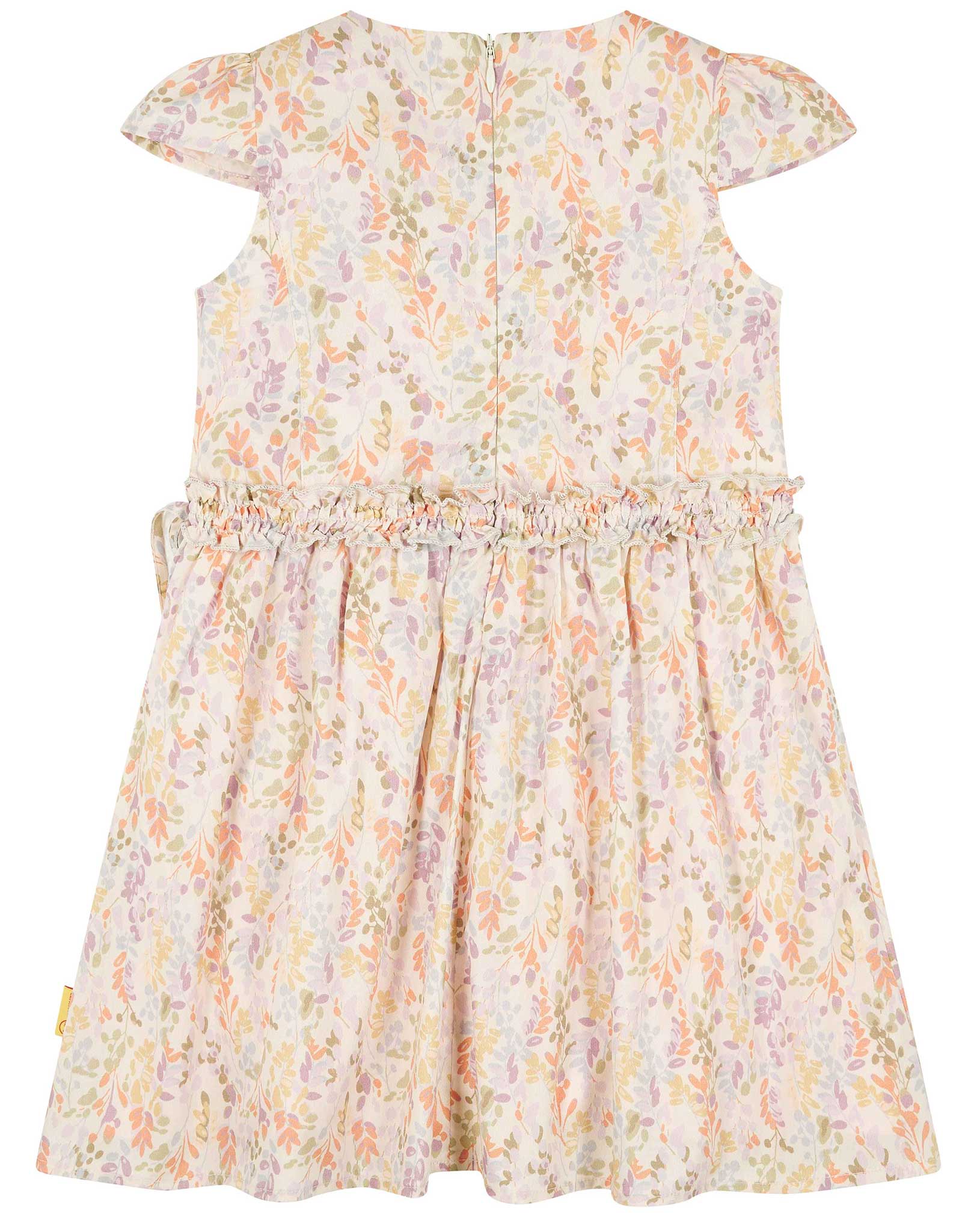 Kleid BLOSSOM mit Flügelärmeln in bunt