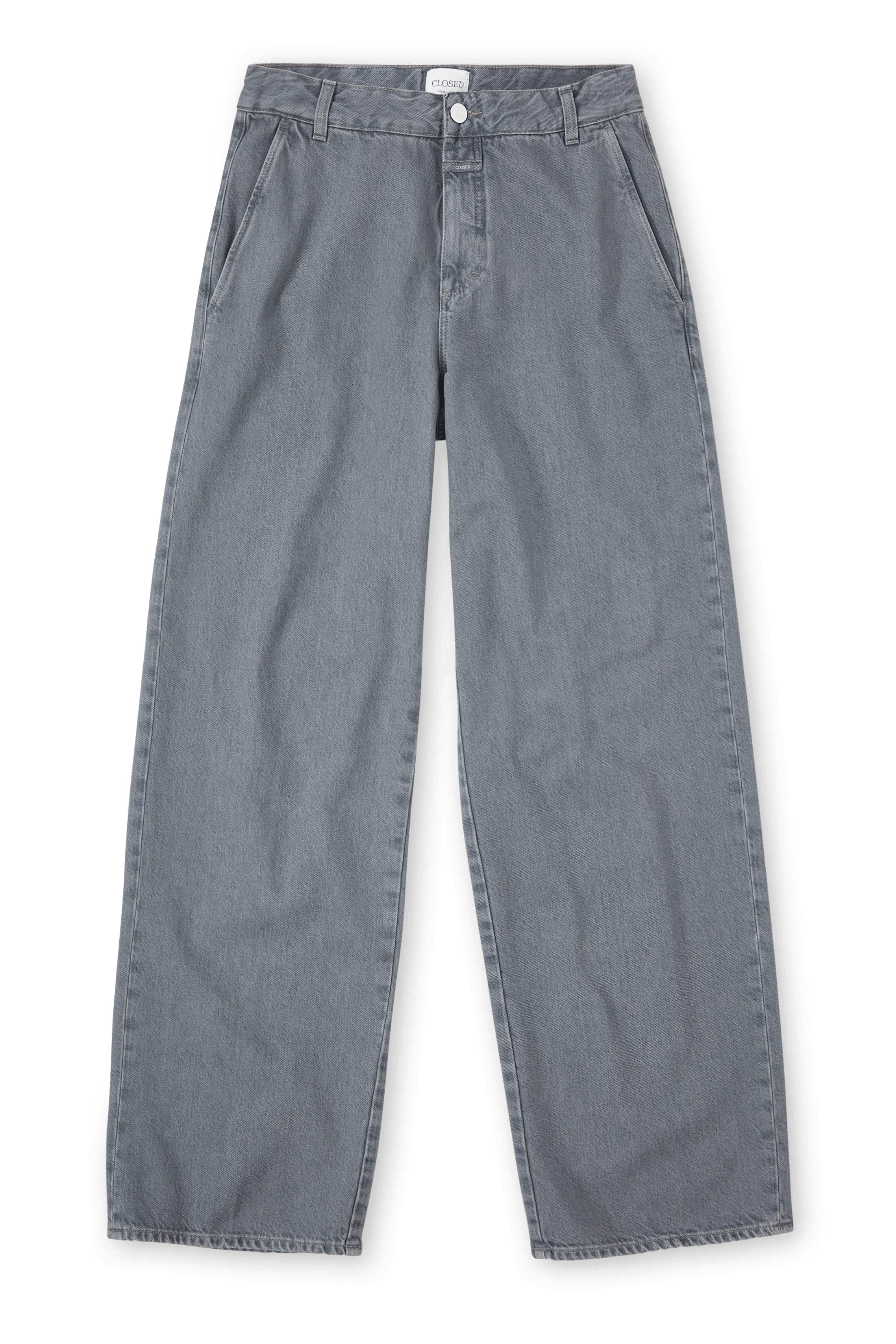 JURDY - Jean droit en coton| Gris