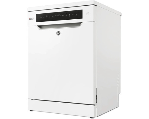 Hoover HF 4C6F0PW vrijstaande vaatwasser, 60 x 85 x 60 cm, voor 14 couverts, 9,5 l inhoud, 46 dB(A)