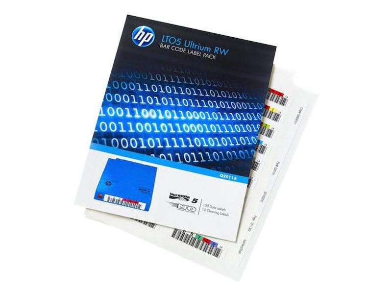 HPE Etiketten LTO-6 Q2013A Strichcode, 100 Pack Strichcode-Etiketten-Pack (Q2013A)
