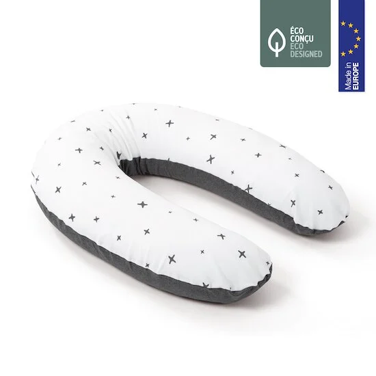 Coussin de maternité doomoo Buddy   Grey Stars        de               Babymoov