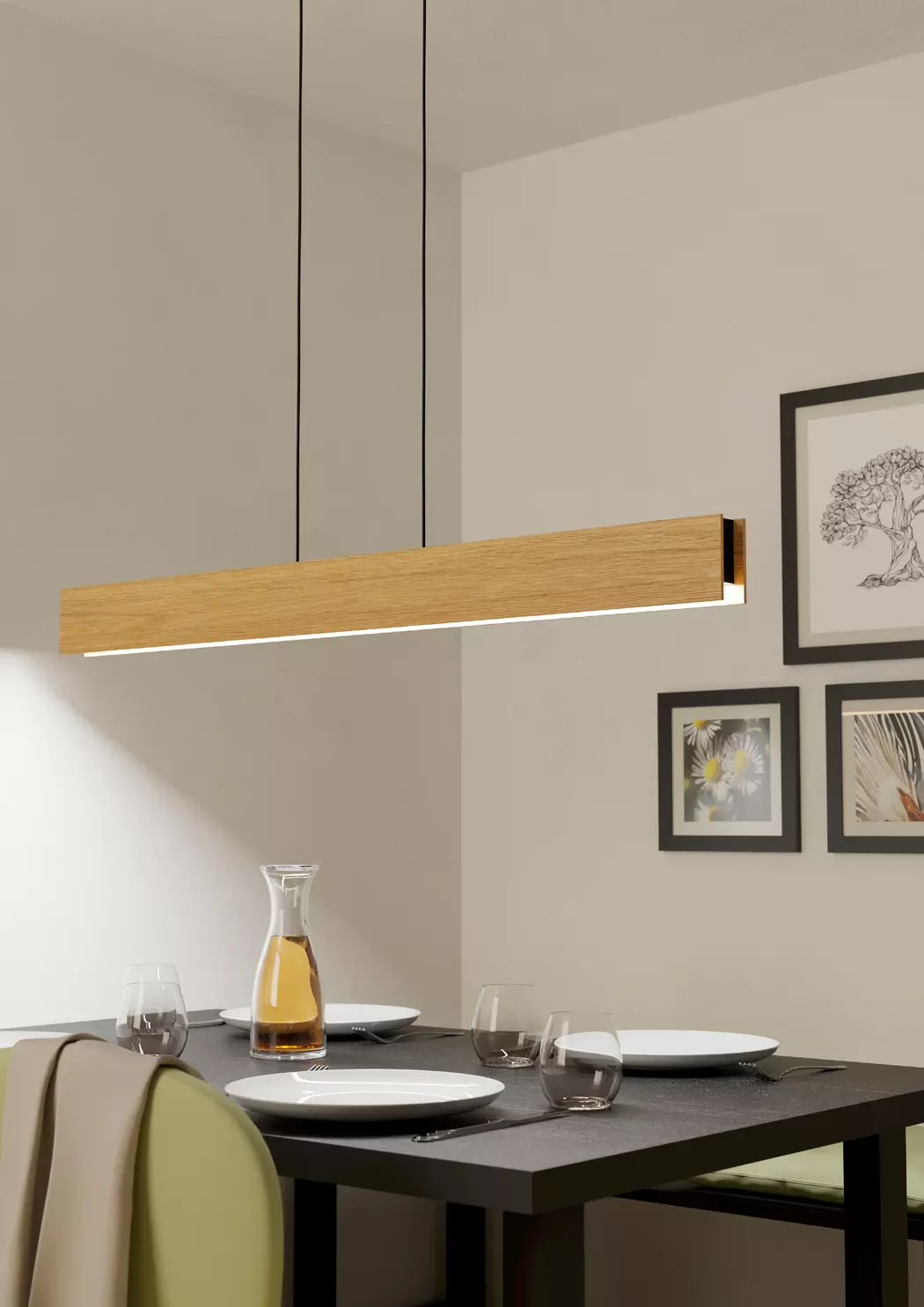 LED-Pendelleuchte Anchorena-Z