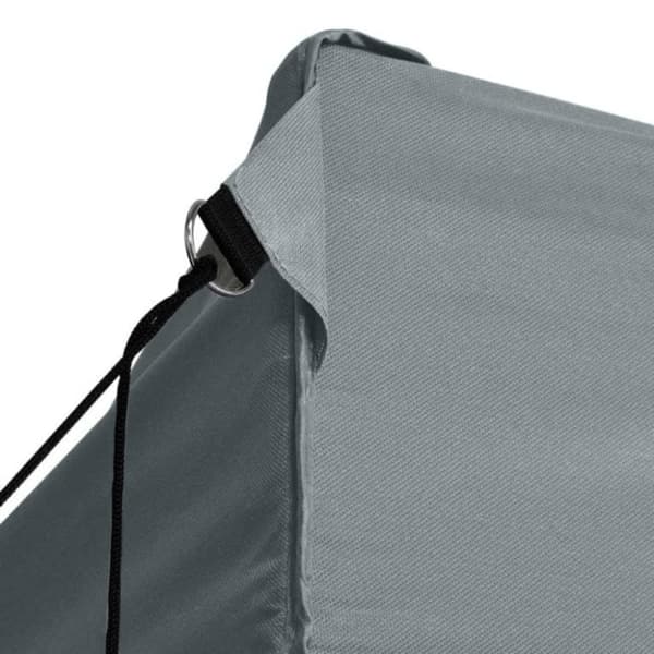 vidaXL Sammenleggbart telt popup med 4 sidevegger 3x4,5 m antrasitt