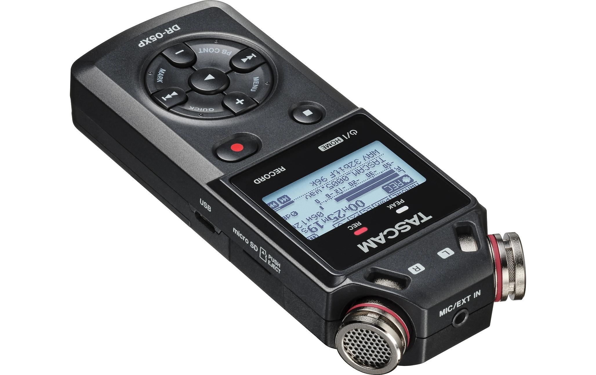 Portable Recorder DR-05XP<br>Tragbarer 2-Kanal-Handheld-Audiorecorder