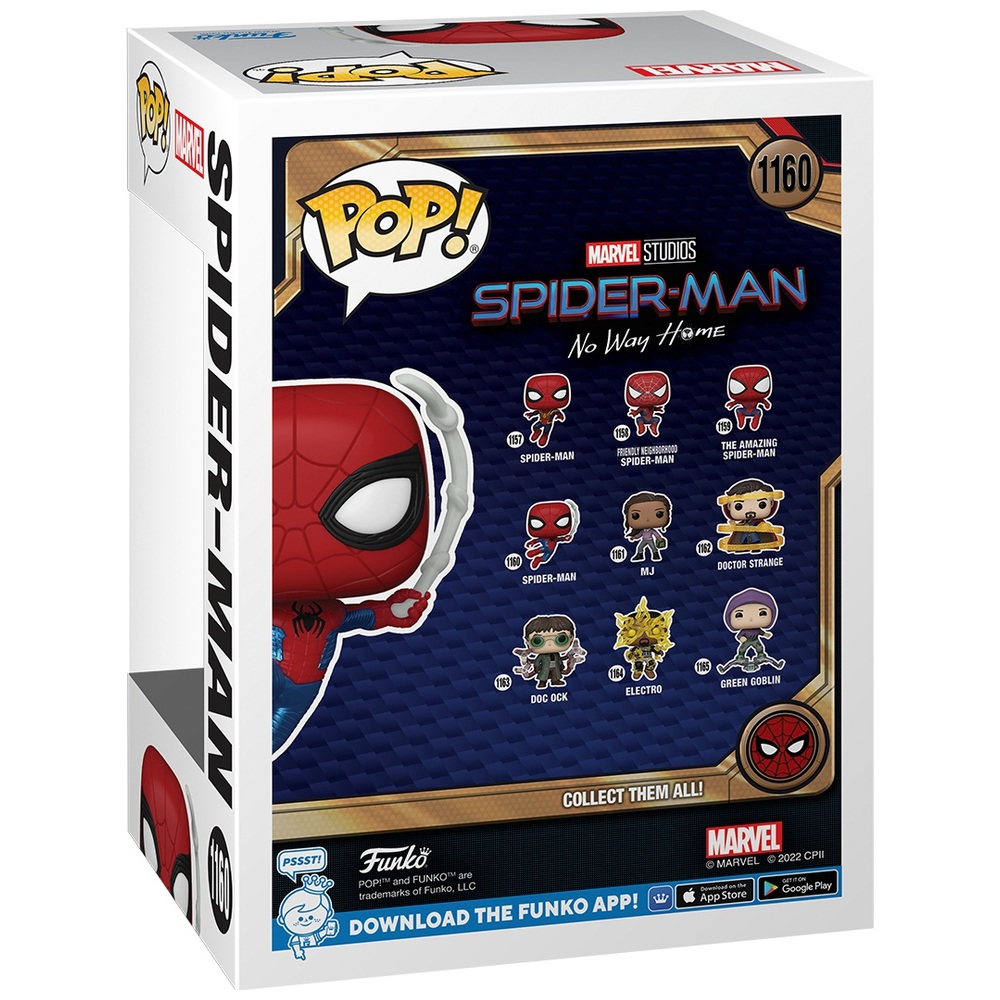POP! Vinyl 1160: Marvel Spider-Man No Way Home Spider-Man Final Suit