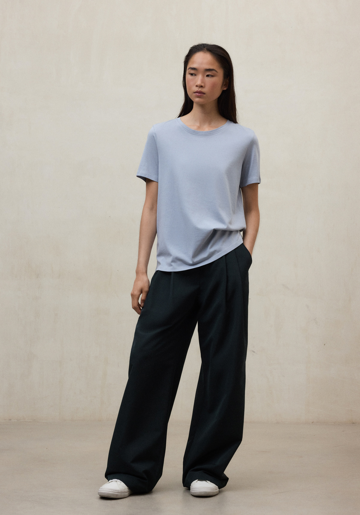 Ecoalf T-Shirt Lake Blue Lilac