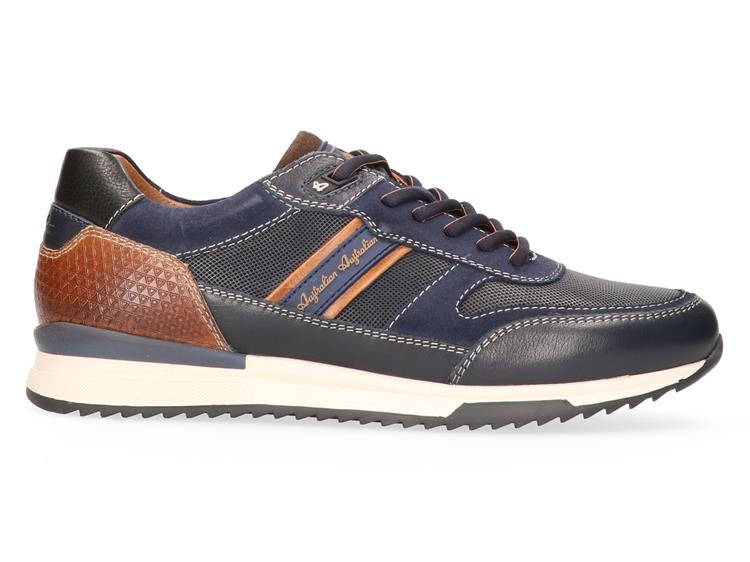 Australian Footwear Filmon Leather blue cognac