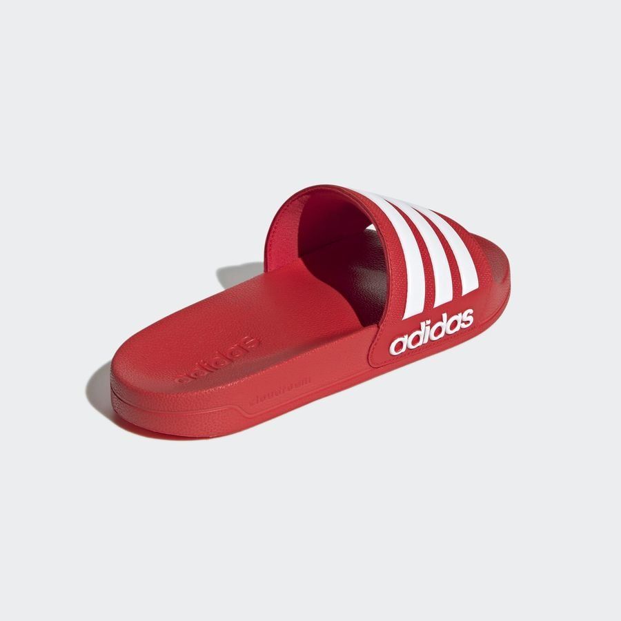 adidas adilette Claquettes Shower - Rouge/Blanc