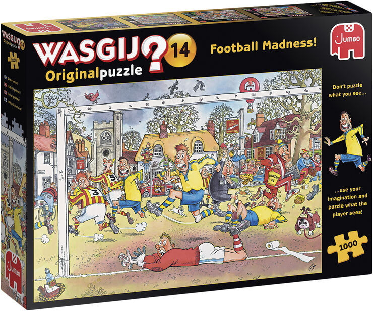 Wasgij puslespil Football Madness!